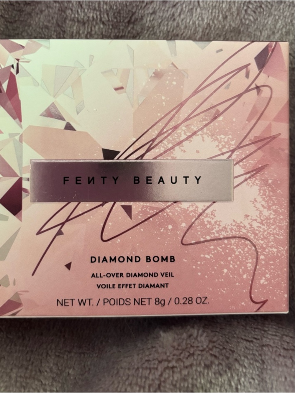 Fenty Beauty Diamond Bomb All-Over Diamond Veil - Rose Rave